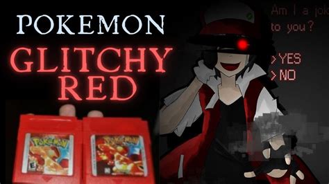 creepypasta glitchy red|how old is glitchy red.